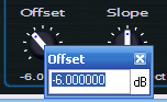 Step 08 - Double clicking on a widget opens a popup window that lets you enter an exact value Step 08 - Double clicking on a widget opens a popup window that lets you enter an exact value